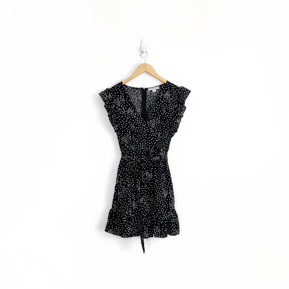 Favlux Dotted Ruffle Dress